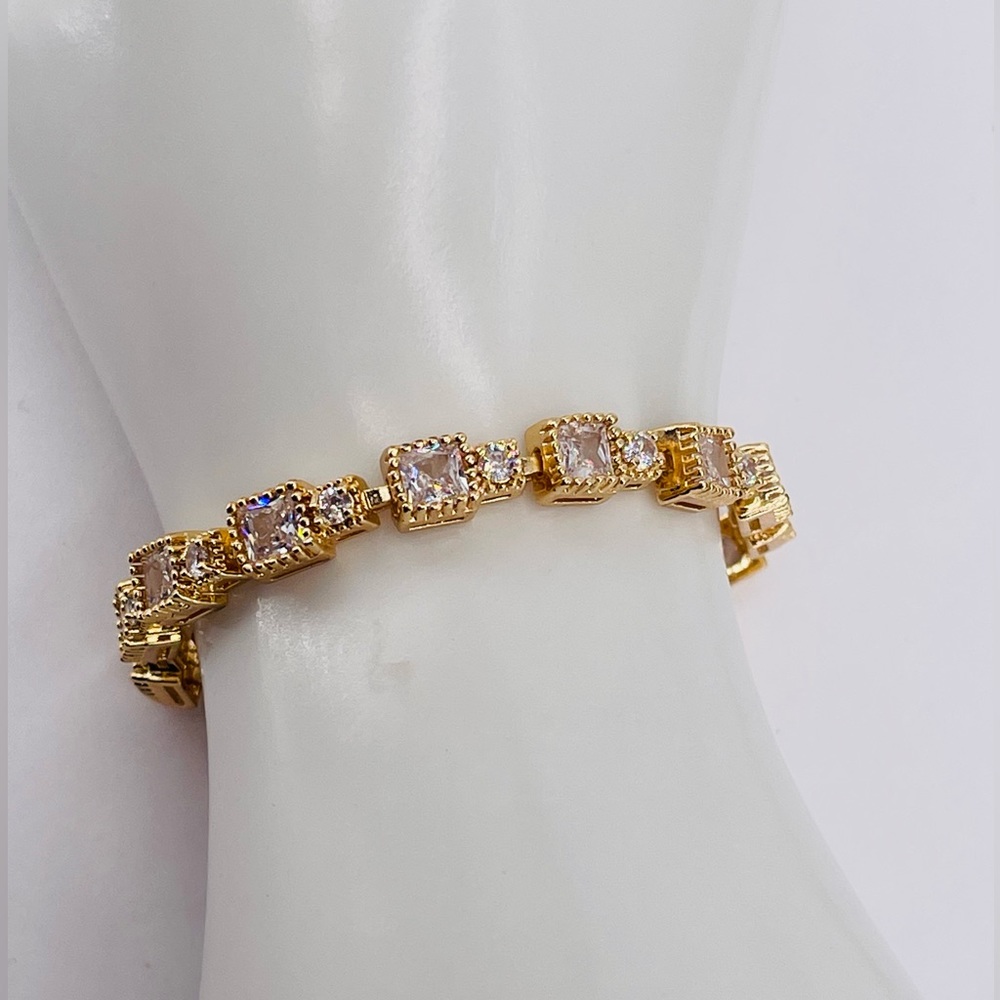 Bracelet Italian gold plated 24k